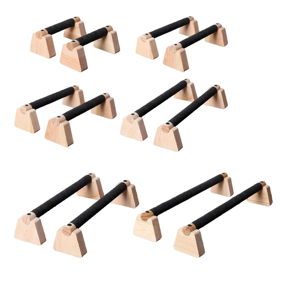 Supporto push up Stardy da 2 pezzi per allenamento fitness su terra
