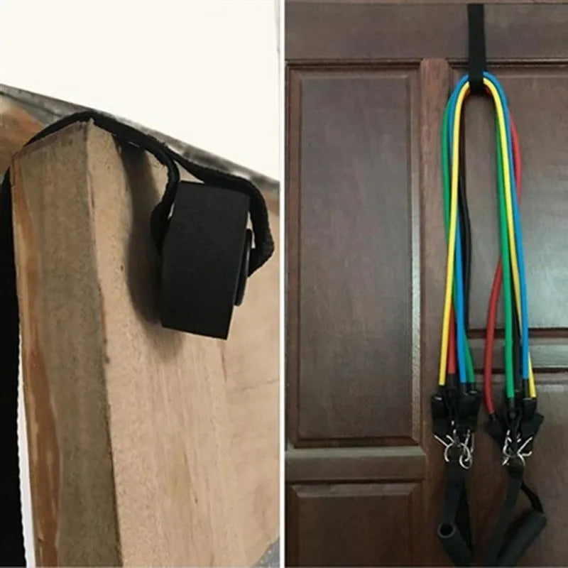 Ancoraggio per porta di fasce di resistenza elastica